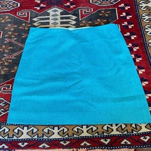 J. Crew Turquoise Mini Skirt